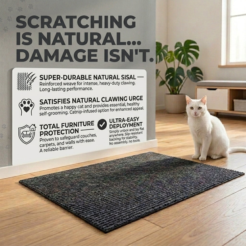 Scratch N Save™ - Cat Scratch Mat