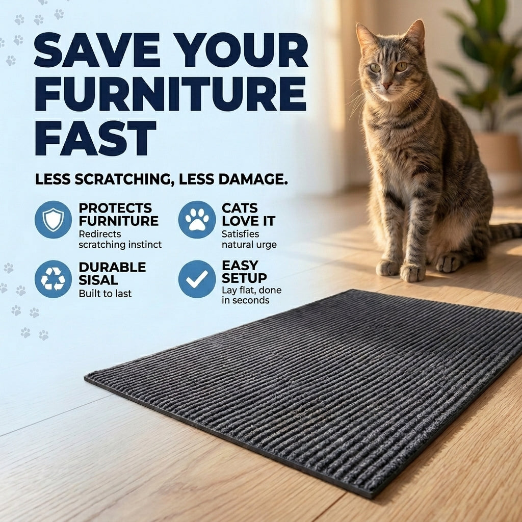 Scratch N Save™ - Cat Scratch Mat