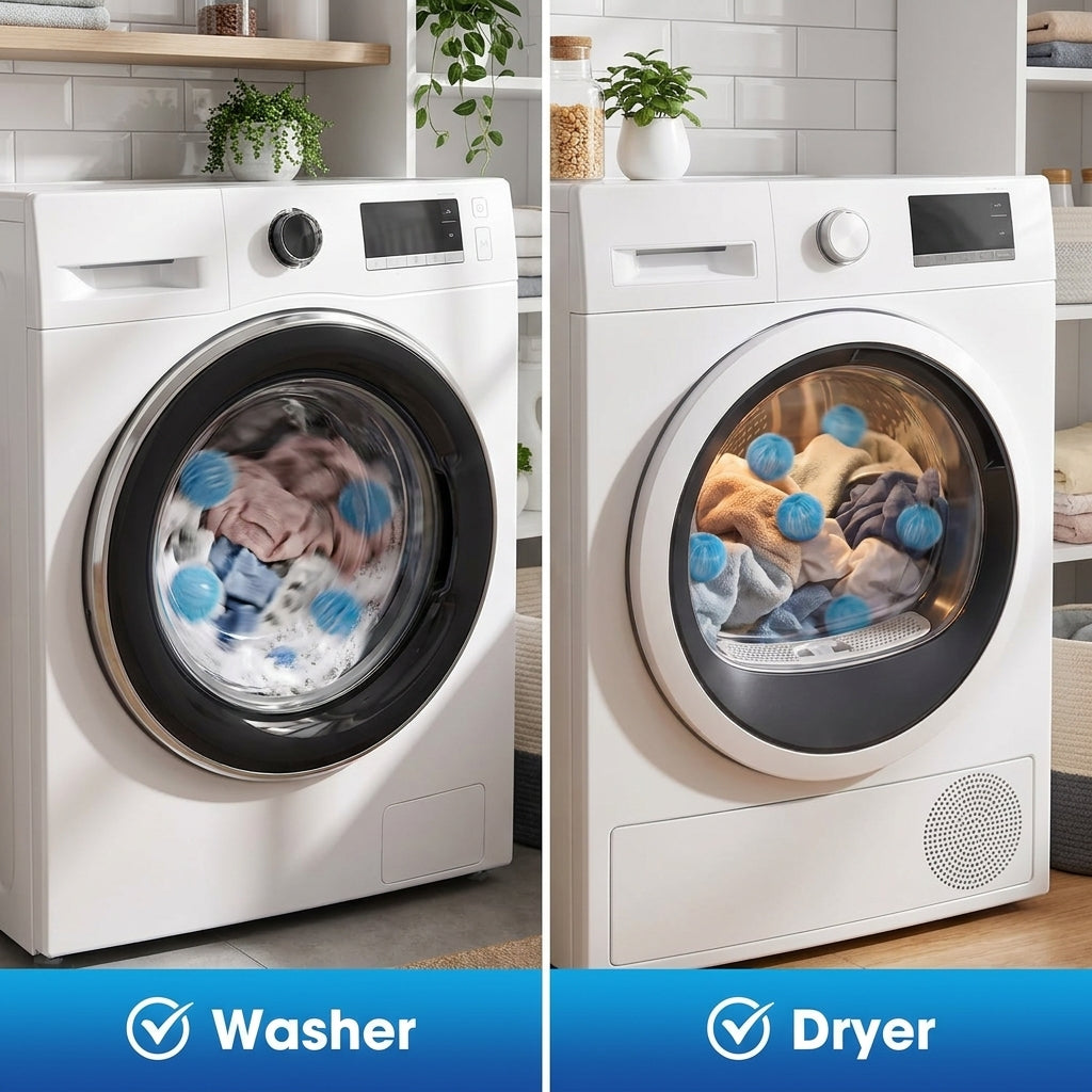 Wash-N-Shed™ - Pet Hair Remover Laundry Ball