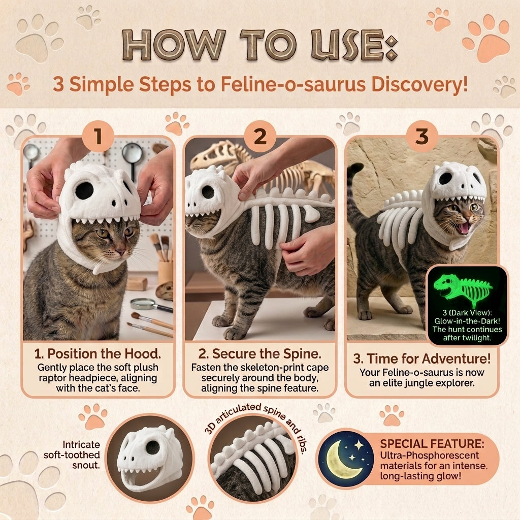 Glow N Prowl™ - Glow in the Dark Pet Costume