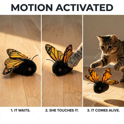 FlutterBug- Butterfly Cat Toy