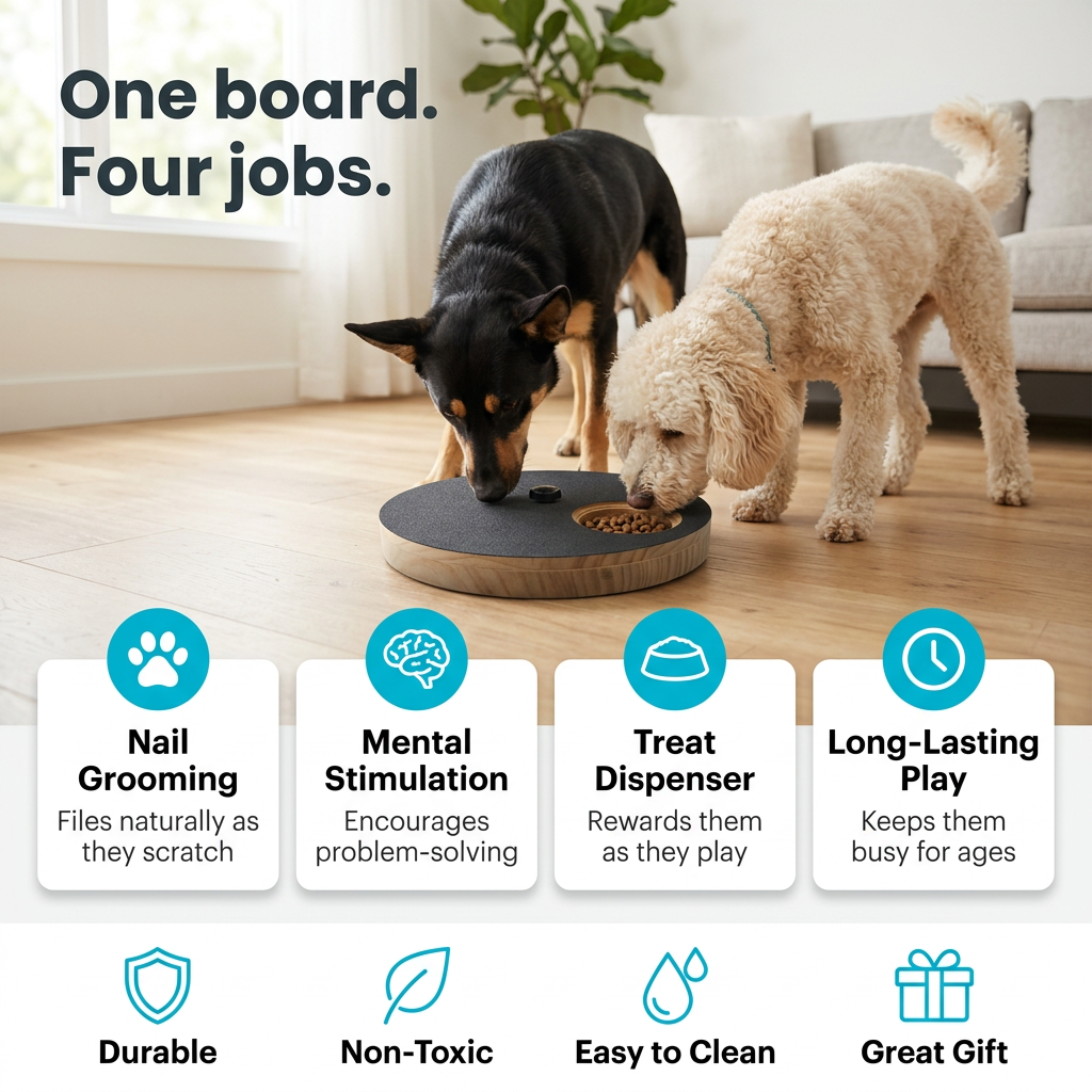 Scratch-N-Snack™ - Scratch Toy with Treat Dispenser